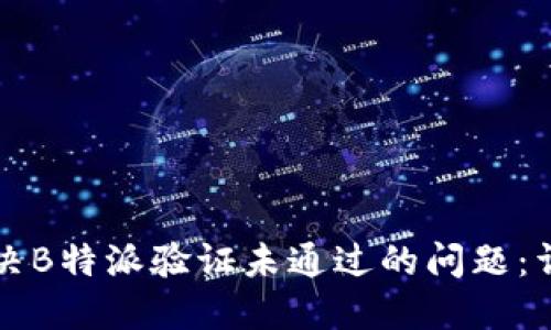 如何解决B特派验证未通过的问题：详尽指南