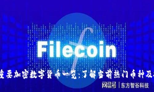 2023年重要加密数字货币一览：了解当前热门币种及投资机会